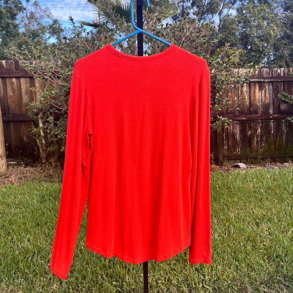 Lululemon Hold Tight Long Sleeve Shirt in Solar Orange Size 10 - Picture 5 of 8